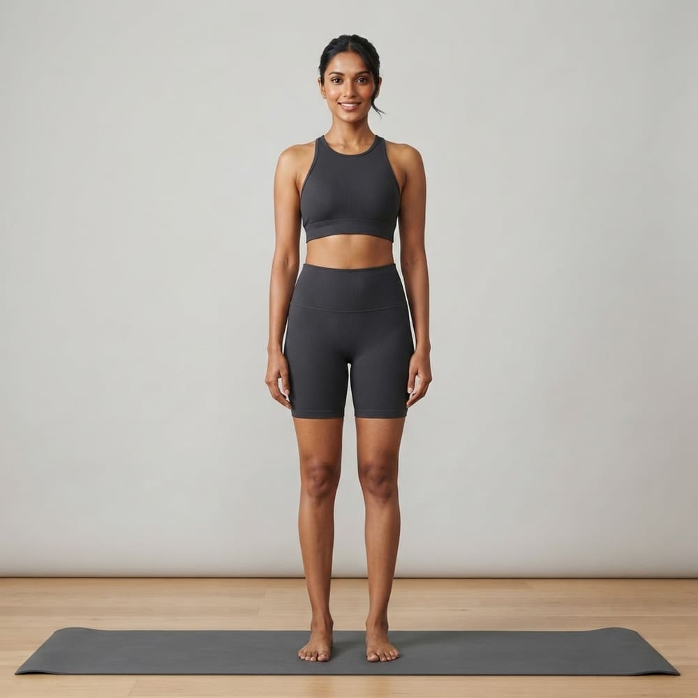 META NEST ACTIVEWEAR Pulse Ribbed Bike Shorts in Storm Charcoal